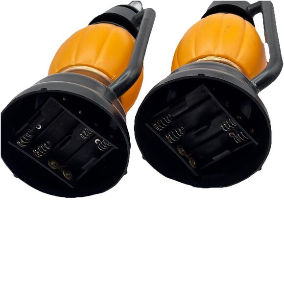 Vintage mini blow mold Jackolantern Lantern Glo-Thru untested needs batt rare 2 - Picture 10 of 11